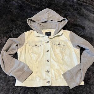 Jessica Simpson Crop Jean Jacket